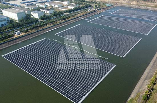 迈贝特助力湛江宝武绿色转型，16.41MW水上光伏项目圆满竣工